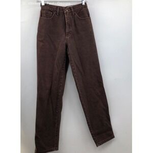 Abercrombie & Fitch Brown USA Made Early 70s Straight Fit 100% Cotton Jeans - 8